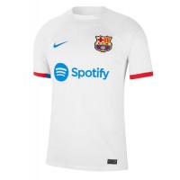 Fotbalové Dres Barcelona Robert Lewandowski #9 Venkovní 2023-24 Krátký Rukáv